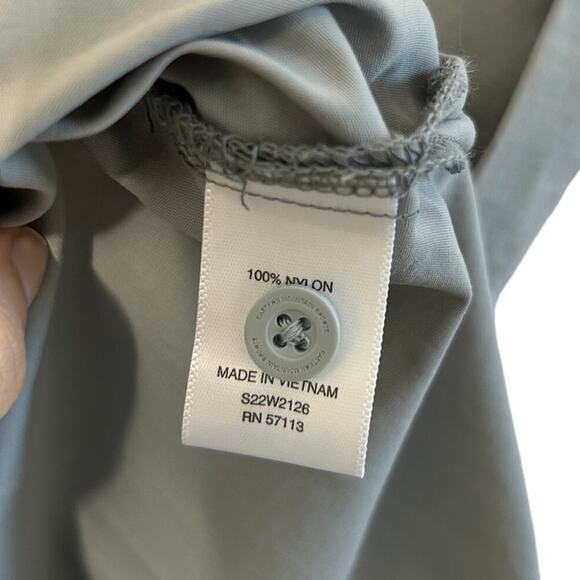 Eastern Mountain Sports Trailhead Short Sleeve Woven Shirt NWT Womens Sz XS Gray - Picture 8 of 9